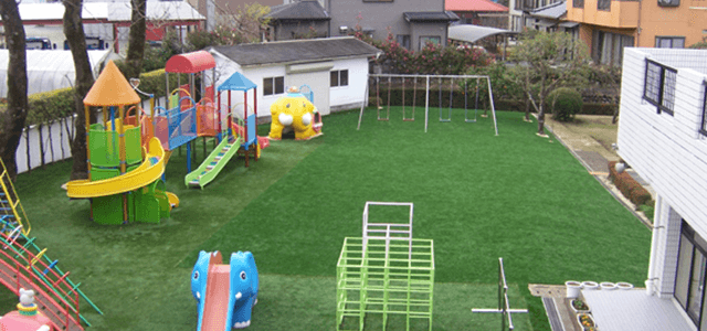 保育園・幼稚園に人工芝を敷くメリット